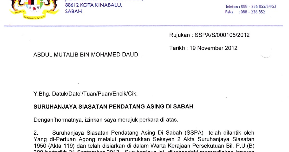 Cara Menulis Sampul Surat Kepada Pejabat